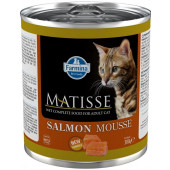 Matisse 300г ж/б Salmon для взрослых кошек мусс с лососем