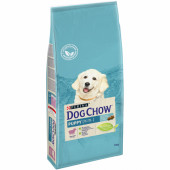 Dog Chow для щенков средних пород с ягненком, 14 кг