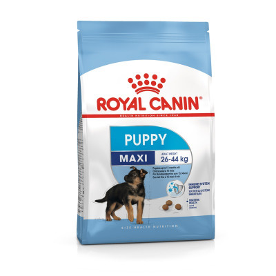 Royal Canin 15 кг Maxi Puppy для щенков крупных пород с 2 до 15 месяцев