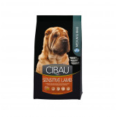 CIBAU 12 кг Medium&Maxi breed SENSITIVE LAMB для средних и крупных пород, с ягненоком 