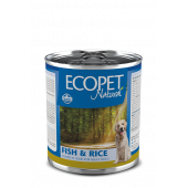 ECOPET для собак ж/б 300г рыба рис