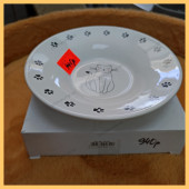 Миска TRIXIE керамическая с кошкой 0,3л 12см 246516