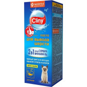Паста для вывода шерсти Cliny для кошек со вкусом сыра 30мл 076904