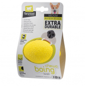Игрушка для собак Ferplast extra durable М мяч регби желтый 208664