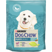 Dog Chow для щенков средних пород, с ягненком, 800 г