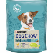 Dog Chow для щенков мелких пород, с курицей, 800 г