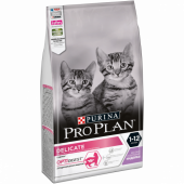 Pro Plan для котят 3 кг от 1 до 12 месяцев Delicate с индейкой 