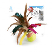 GiGwi Мячик с перьями Арт. 75068