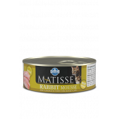 Matisse 85 гр ж/б Mousse Rabbit для взрослых кошек мусс с кроликом 