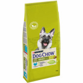 Dog Chow для взрослых собак крупных пород с индейкой 14 кг