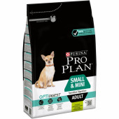 Pro Plan 3 кг для взрослых собак мелких и карликовых пород со вкусом ягнёнка 