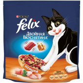 Felix 1,5 кг Двойная вкуснятина сухой корм для кошек с птицей