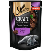 Sheba Craft 75 г для взрослых кошек с ягненком в соусе