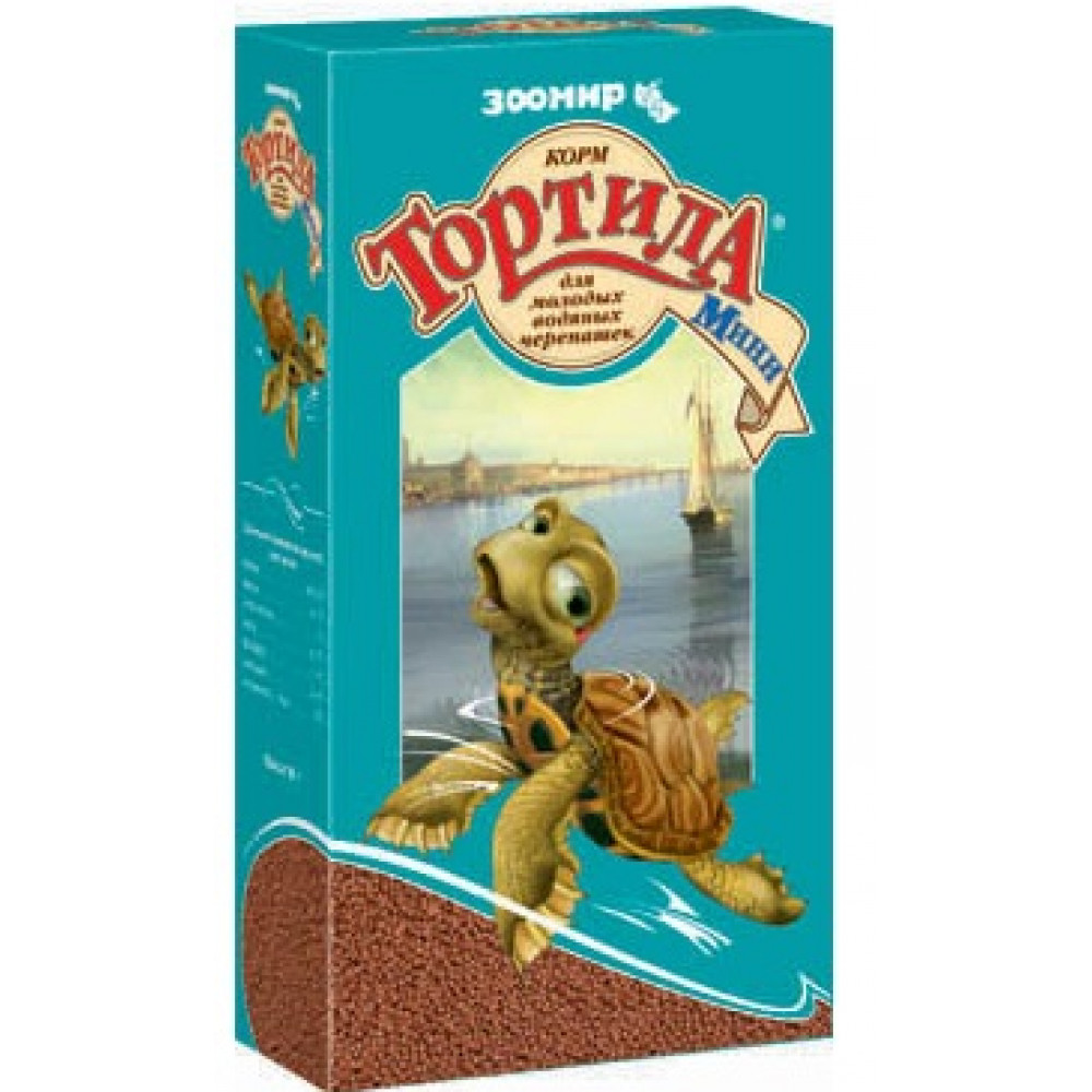 Корм д/черепах Тортила 90г Мини 123185-0