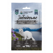 Территория лакомство крем Забайкалье курица с кроликом для кошек 5штук по 20г 561671