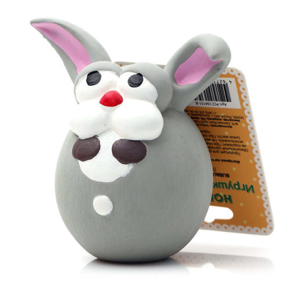Игрушка для собак HOMEPET заяц с пищалкой 135749-0