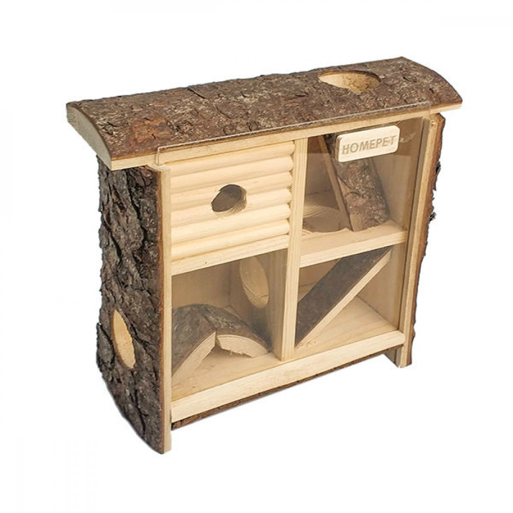 Домик для грызунов HOMEPET 10*24*25см 138412-0