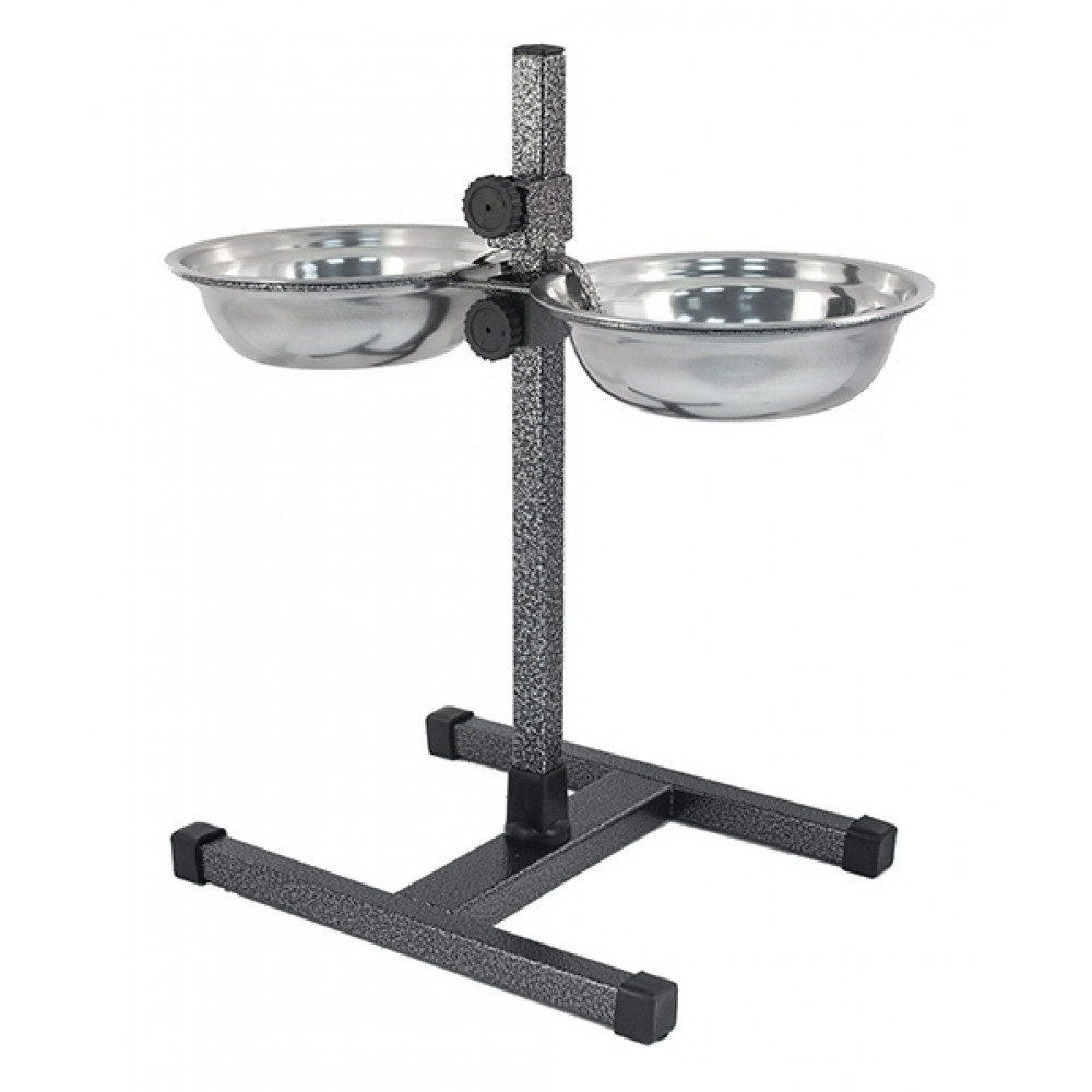 Подставка с мисками HOMEPET 20см 2*1л до 40см 244706-0