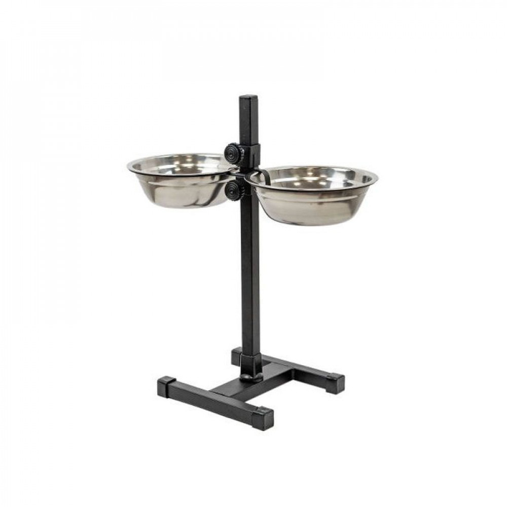 Подставка с мисками HOMEPET 24см 2*2л до 50см 244805-0