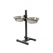 Подставка с мисками HOMEPET 24см 2*2л до 50см 244805
