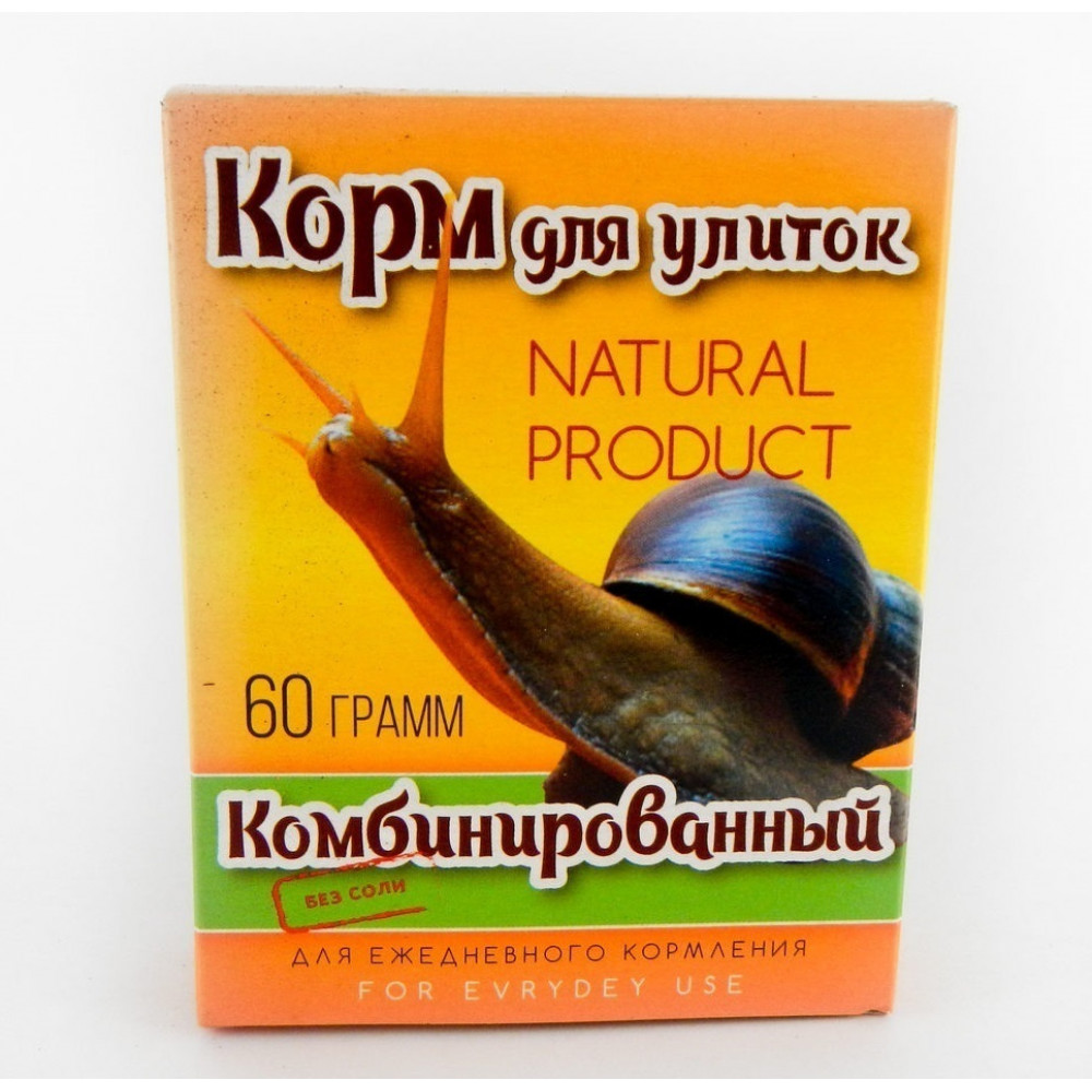 Эльф Корм для улиток 60 г комбинированный 352966-0