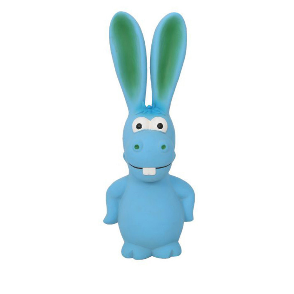 Игрушка для собак HOMEPET ослик с пищалкой 19см 420557-0