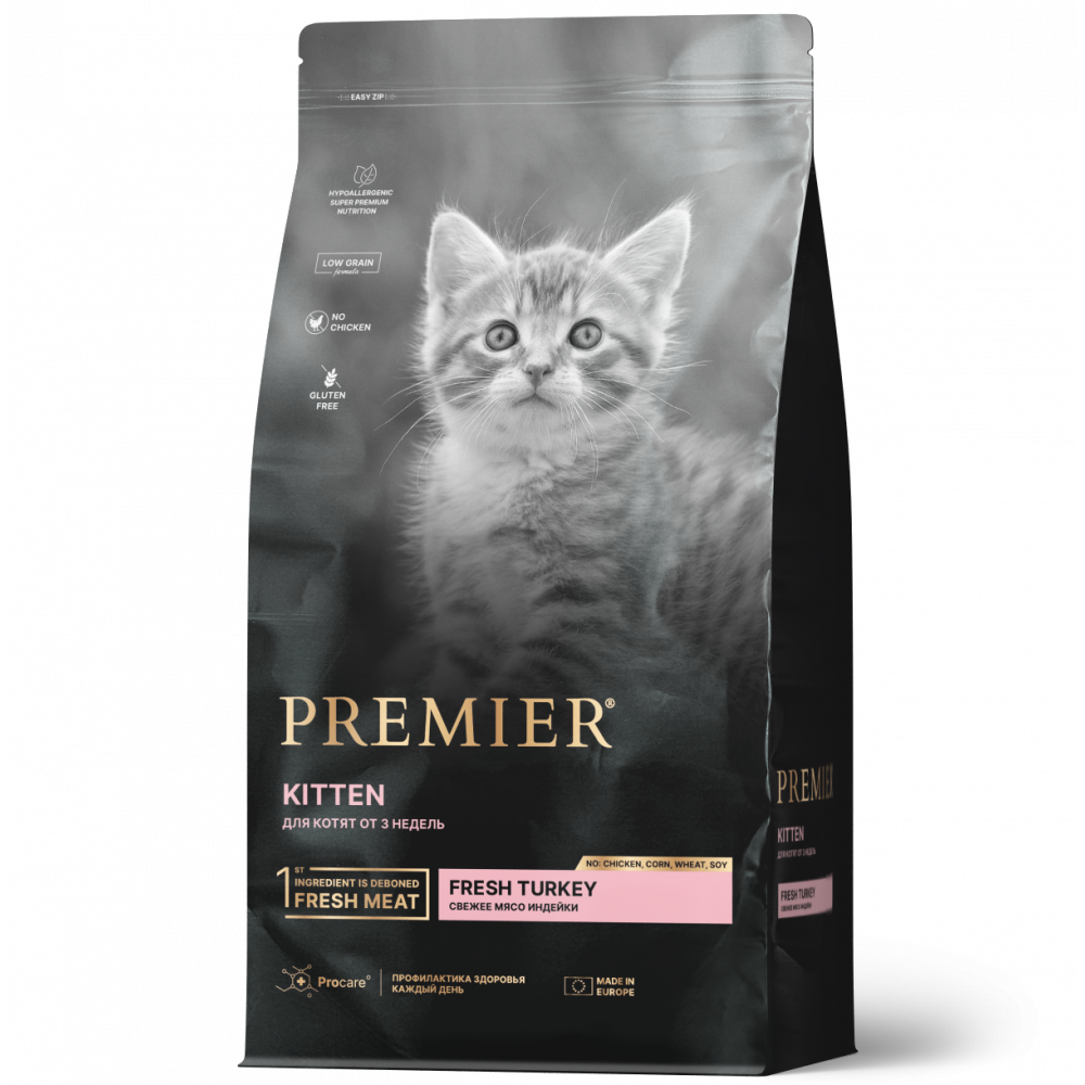 Premier для кошек 400г для котят с индейкой 851584-0