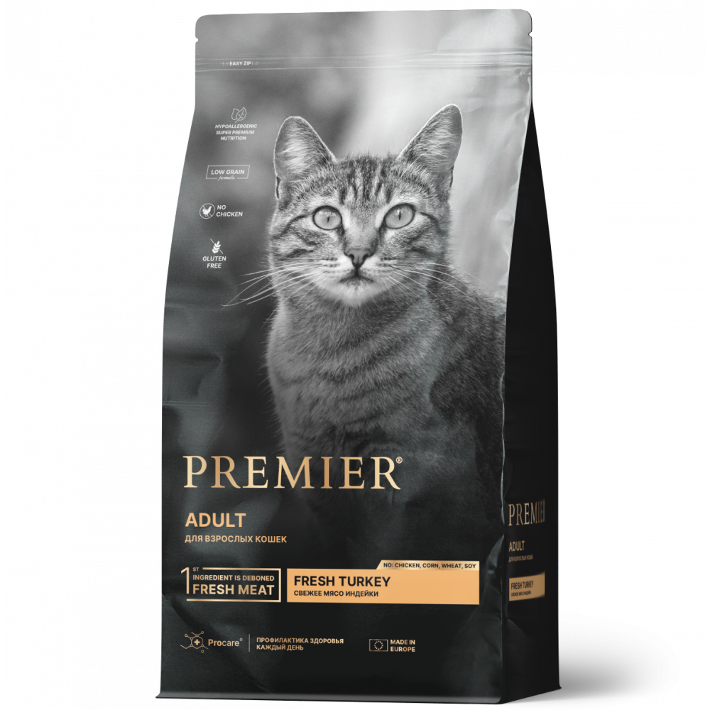 Premier для кошек 400г с индейкой 851683-0