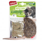 GiGwi Мышь с кошачей мятой Арт 75300