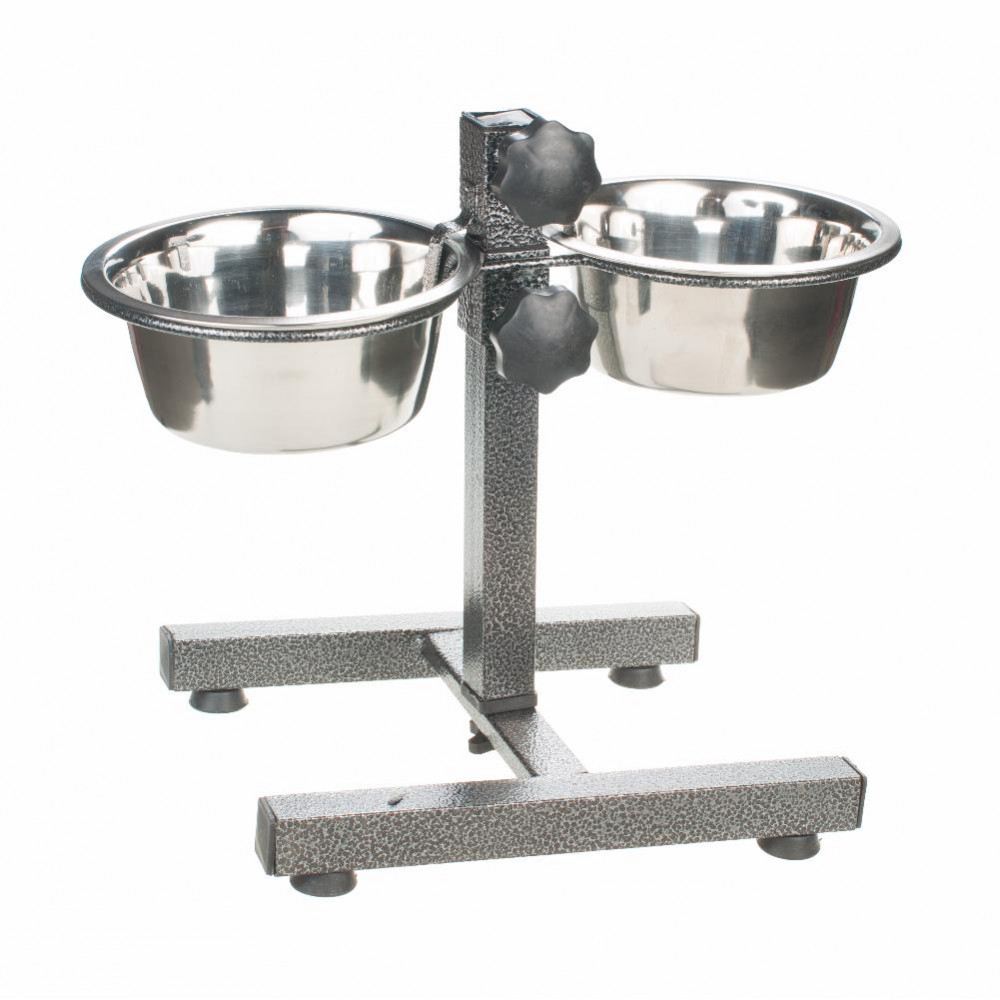 Подставка с мисками HOMEPET 20см 2*1л 40см 244782-0