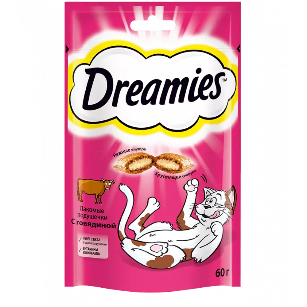 Dreamies 60 г с говядиной-0