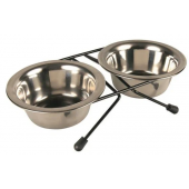 Миски на подставке HOMEPET 20см 2*1л 81773