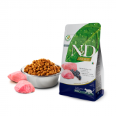 N&D для кошек 1,5 кг 98% LAMB & BLUEBERRY, ягненок,черника 