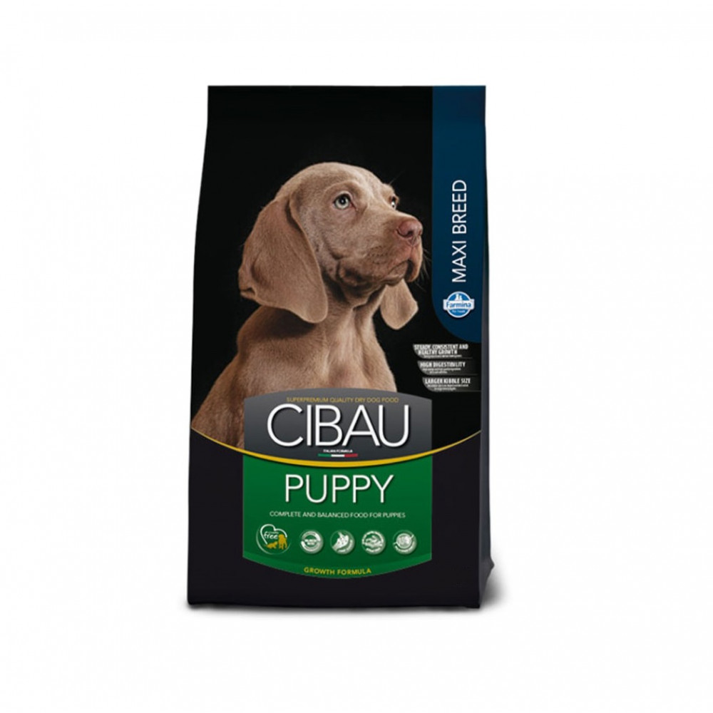 CIBAU 2,5 кг Maxi breed PUPPY для щенков крупных пород, с курицей -0