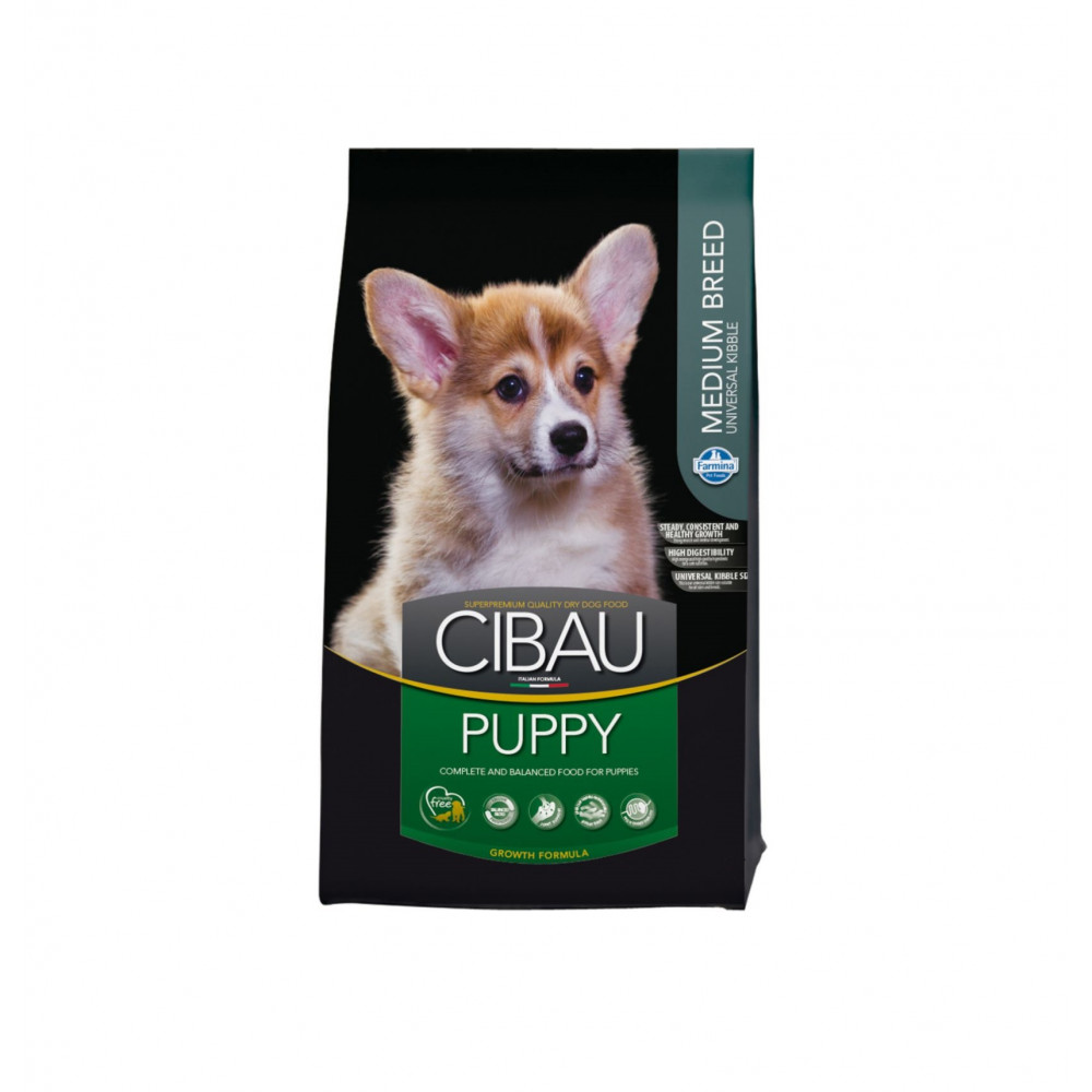 CIBAU 800 г Medium breed PUPPY для щенков средних пород, с курицей-0