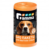 Био пакет Гамма для выгула собак 24*36см 25шт 040876