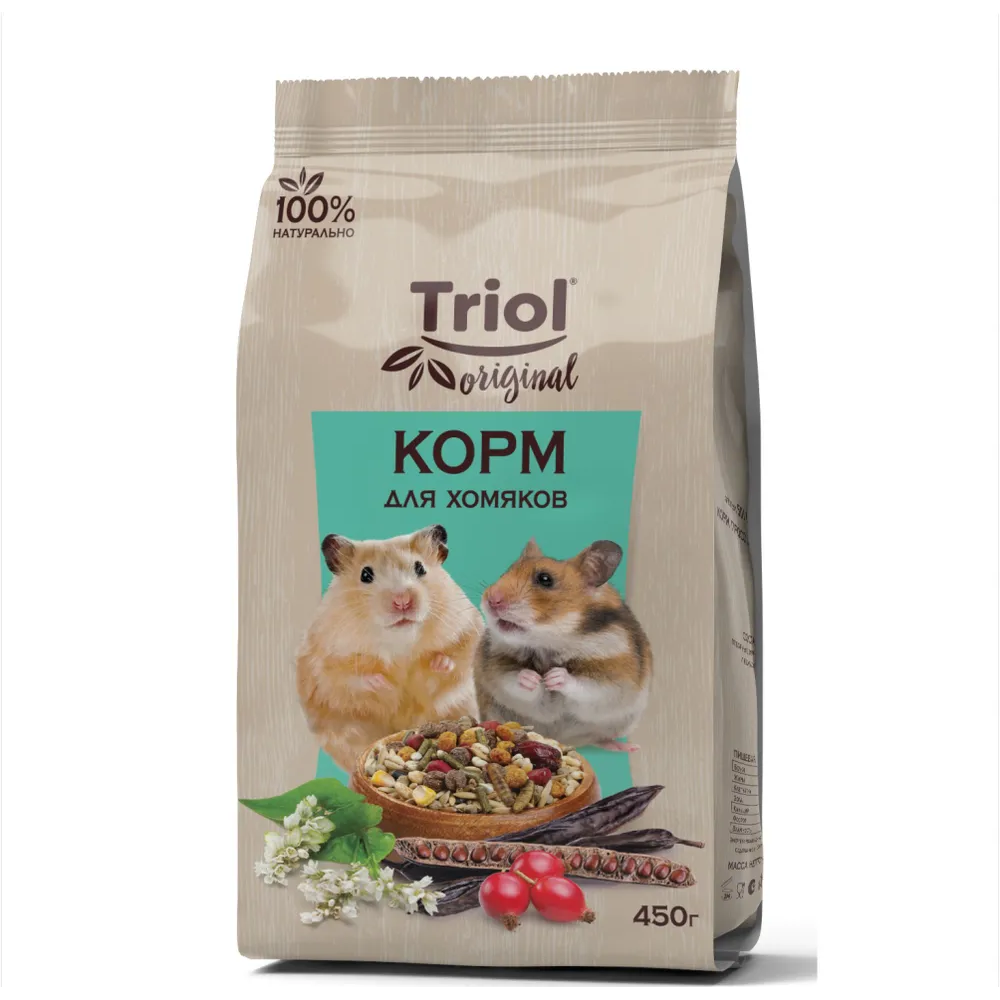 Корм для грызунов Triol для хомяков 450г-0
