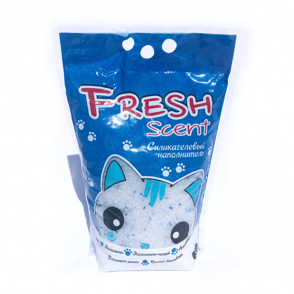Наполнитель Fresh Scent 3,2 л силикагелевый -0