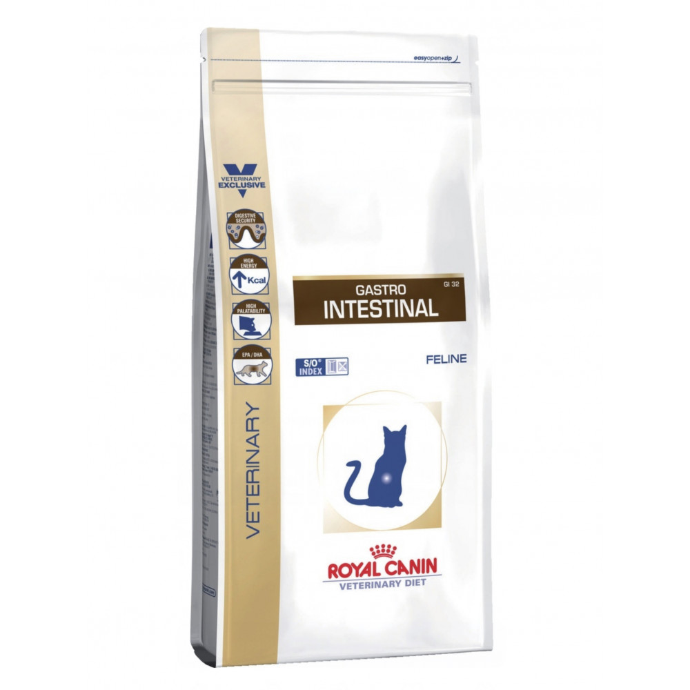 Royal Canin Вет Диета 2 кг Gastro Intestinal для кошек с заболеваниями ЖКТ -0