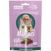 Molina мясное лакомство ломтики из утки 50г 035281