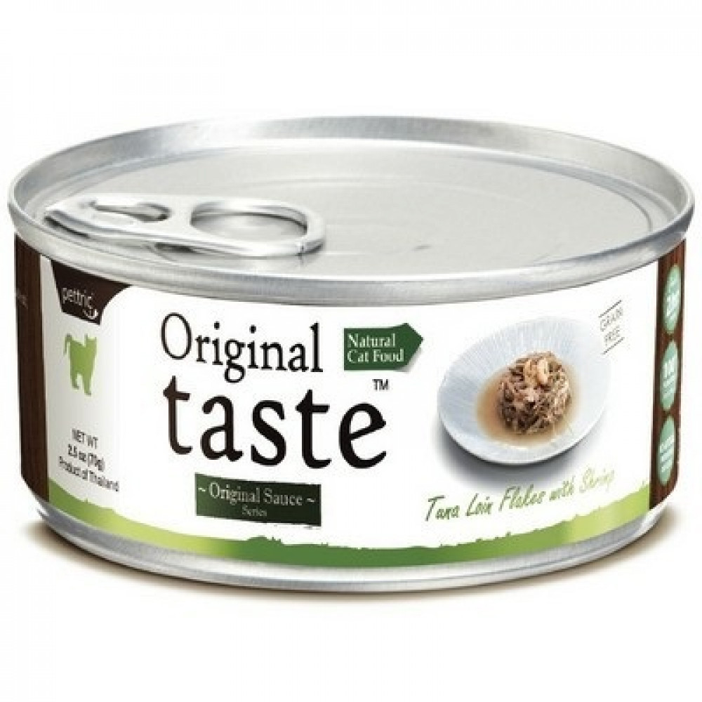 Original taste 70г ломтики филе тунца с креветками в соусе 600234-0