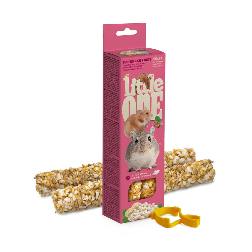 Палочки Little One с воздушным рисом и орехами 32260-0