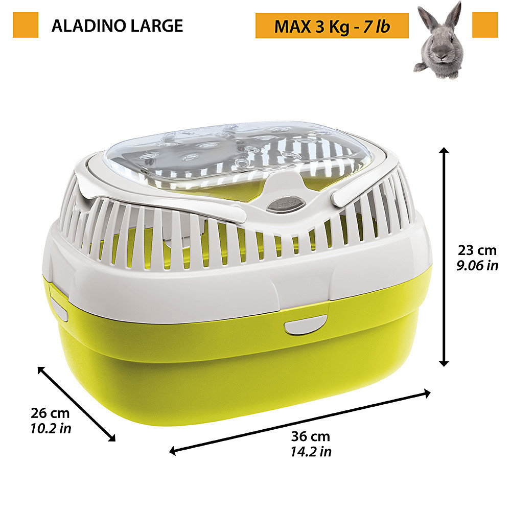 Переноска Ferplast ALADINO Large для декоративных кроликов-2