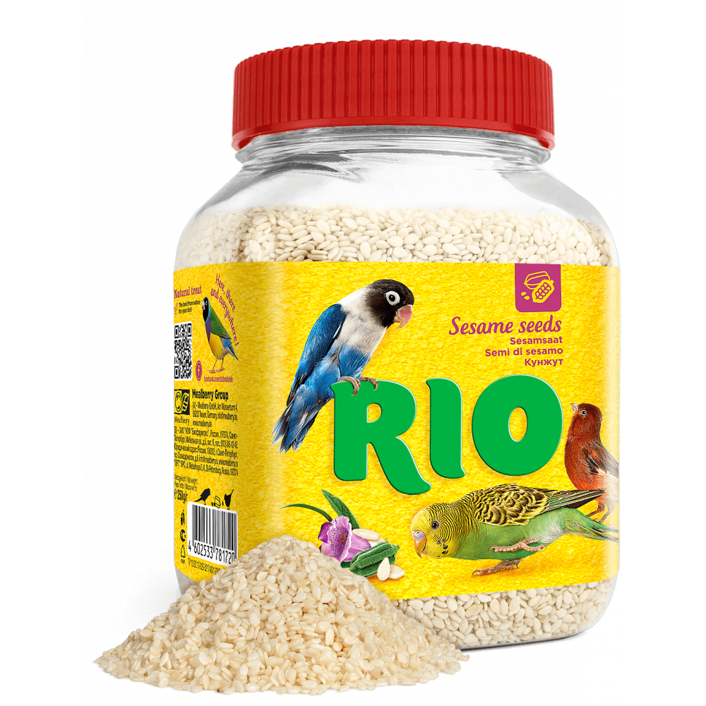 Лакомство Rio Семена кунжута 250г-0