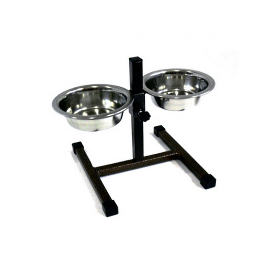 Подставка с мисками HOMEPET 2*0,5 л высота до 30 см 139785-0