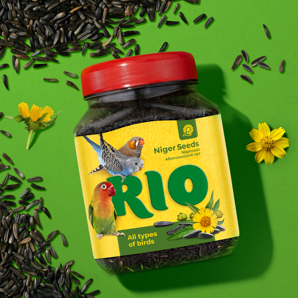RIO Нуг абиссинский. Лакомство для всех видов птиц, 250 г-2