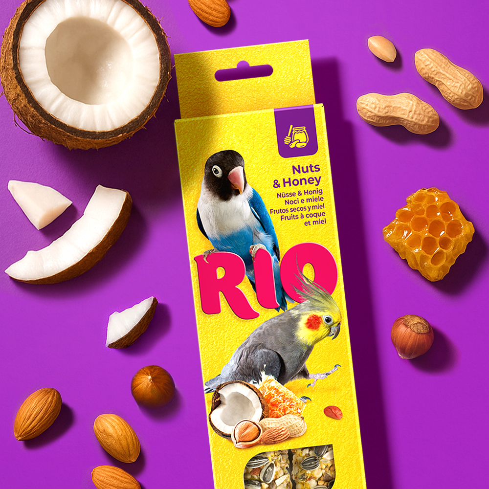 RIO Палочки для средних с орехами и медом 22140-1