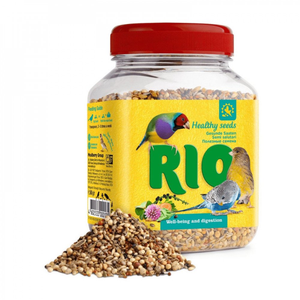 RIO Полезные семена. Лакомство для всех видов птиц, 240 г-4