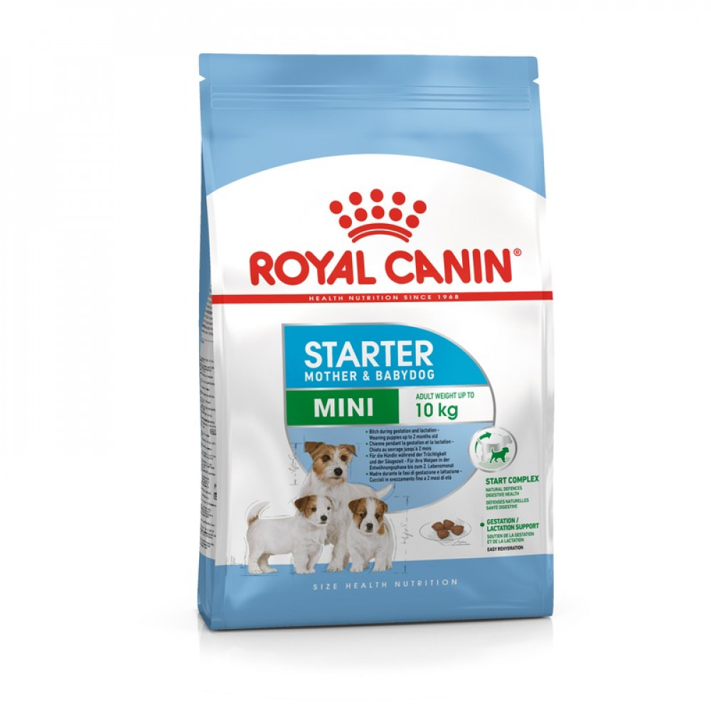 Royal Canin 1 кг Mini Starter Mother&Babydog для щенков, беременных и лактирующих сук мелких пород-0