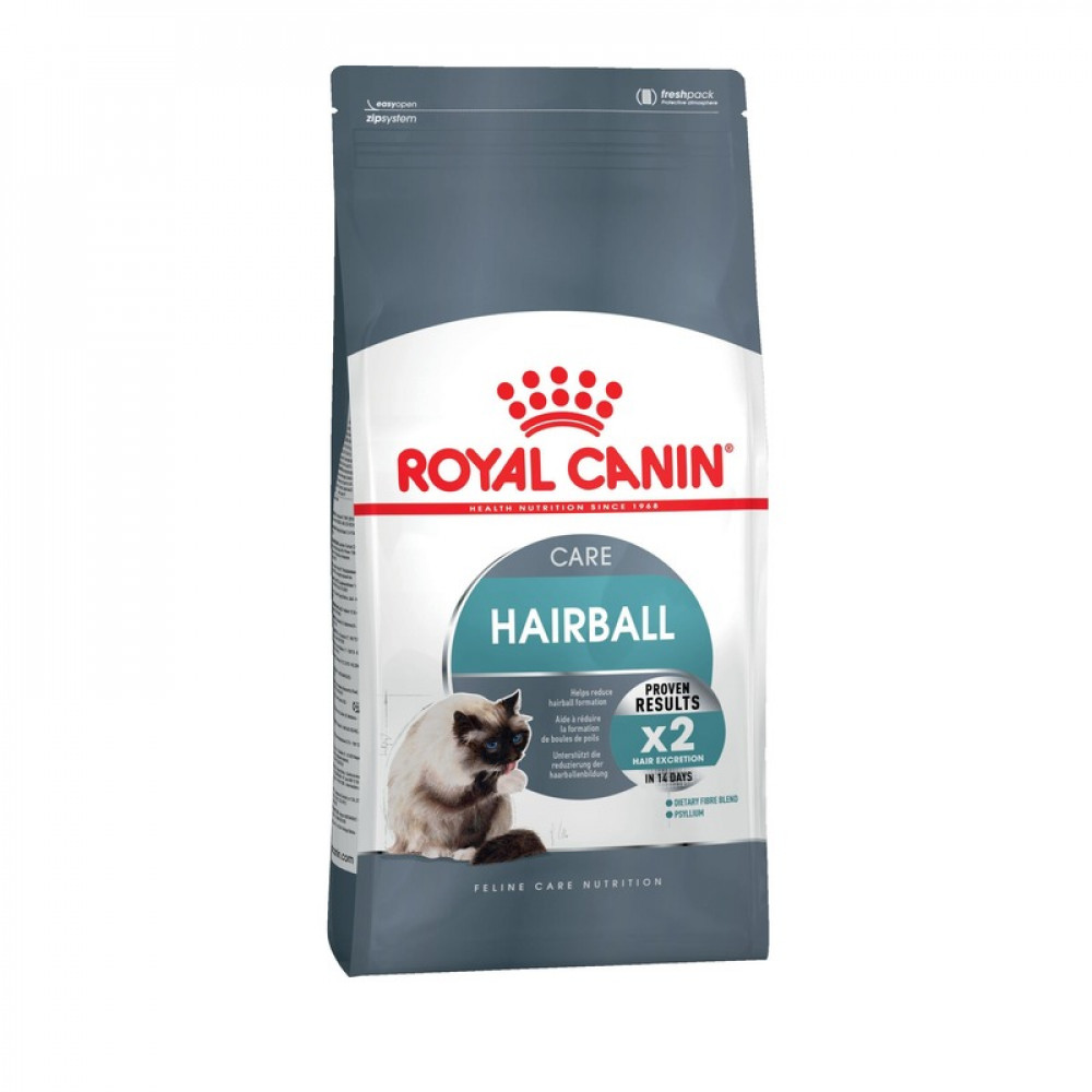 Royal Canin Hairball 400 г для взрослых кошек для вывода шерсти из желудка-0